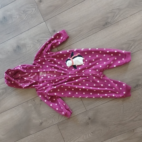 Girls Warm Hoodie Onsie. Child Of Mine, By Carters. - Picture 1 of 2